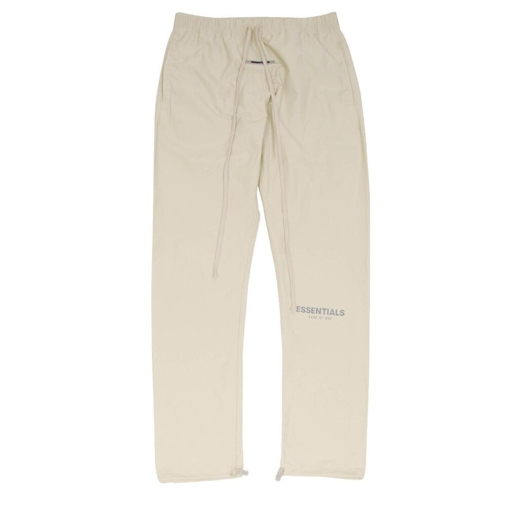 Fear of God Essentials Men Track Pants Size Medium Nylon Green Pistachio
